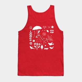 Abstract Woman Tank Top